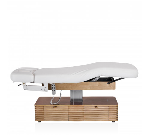 Электрический стационарный массажный стол NESS-C Salon-Oak c электроприводом