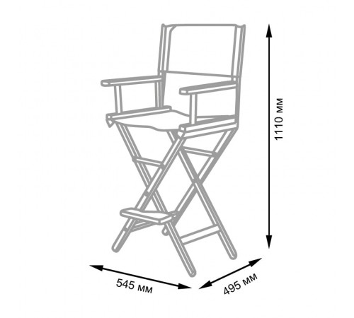 Кресло для визажиста VZ-02