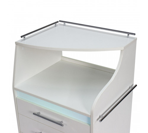 Педикюрно-косметологическая тумба СПЕЙС с УФ блоком