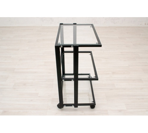 Тележка мастера металл/прозрачное стекло