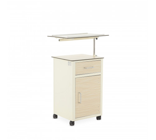 Тумба прикроватная с поворотной столешницей из HPL пластика ПТ-001