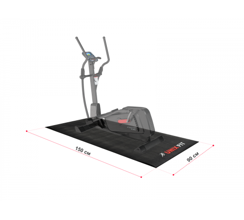 Коврик UNIX Fit для кардиотренажёров 150x90x0,6 см