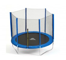 Батут DFC Trampoline Fitness с сеткой 8ft