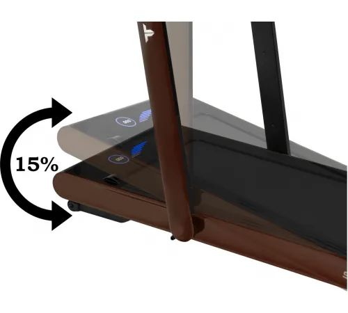 Беговая дорожка Titanium Masters Slimtech S60 Coffee, коричневая