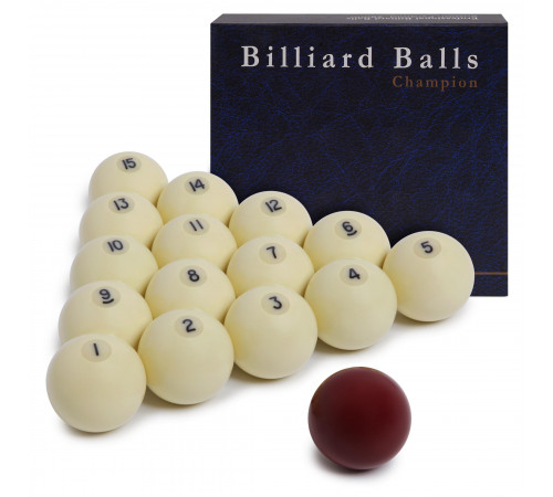 Шары Champion Pro Pyramid Ø 68 мм Красный Биток