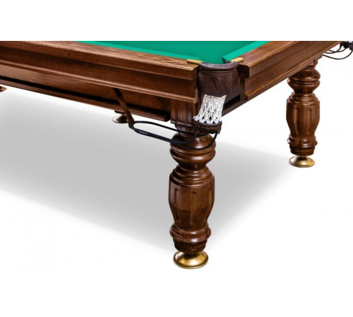 Стол / пирамида "Печора" (9 футов, 6 ног, 25мм камень) борта ясень