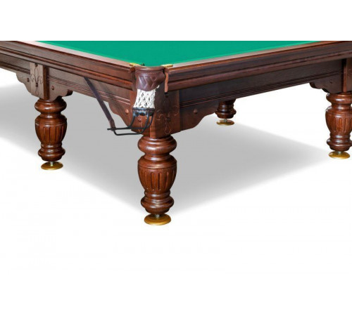 Бильярдный стол для пирамиды "Онега" (10 футов, 6 ног, 25мм камень) массив ясень