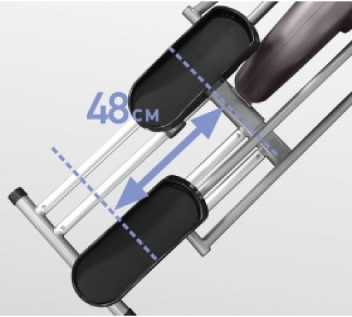 Эллиптический тренажер OXYGEN FITNESS EX-54 HRC