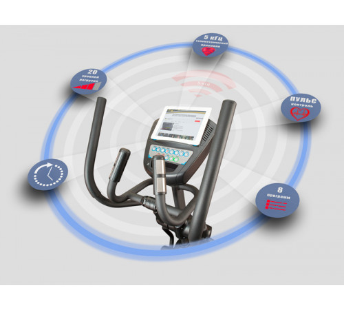 Эллиптический тренажер Spirit by Hasttings XE520S Black Edition