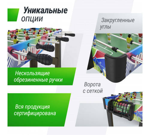 Игровой стол UNIX Line Мини Футбол - Кикер (101х42 cм)