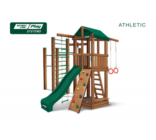 Детский городок ATHLETIC премиум Кедр