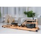 Гребной тренажер UNIX Fit Wood Rower Light