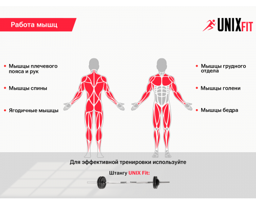 Стойка под штангу UNIX Fit FRAME 120