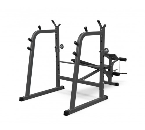 Скамья со стойками под штангу DFC D709