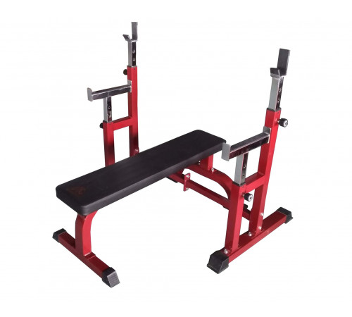 Скамья со стойками под штангу DFC DZ005FB