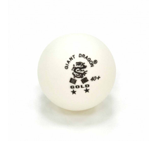 Мячи Dragon Training Gold 2* New (24 шт, бел.) в тубусе