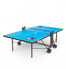 Теннисный стол UNIX Line Compact Outdoor 6mm ACP (Blue)