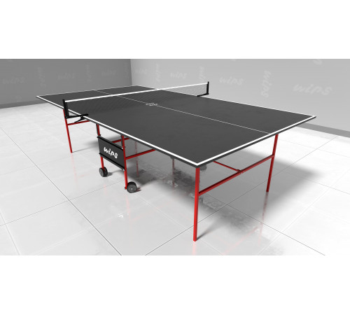 Всепогодный теннисный стол WIPS Roller Outdoor Composite G6 (графит)