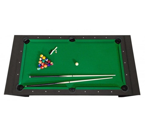 Cтол-трансформер «Twister» 3 в 1 (бильярд, аэрохоккей, настольный теннис, 217 х 107,5 х 81 см, черный)