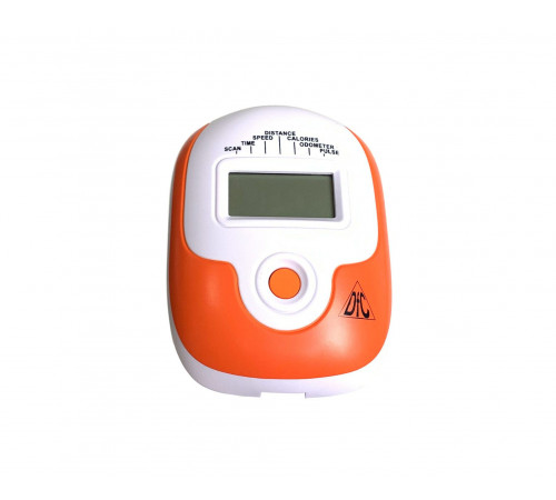 Велотренажер DFC B504BWO магнитный (белый корпус, оранжевая полоса)