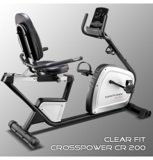 Горизонтальный велотренажер Clear Fit CrossPower CR 200