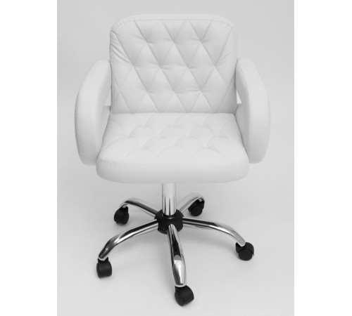 Кресло мастера Барбара, хром на колесах