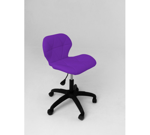 Стул "Ракушка" металл колеса 