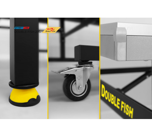 Стол теннисный Double Fish 235 черный