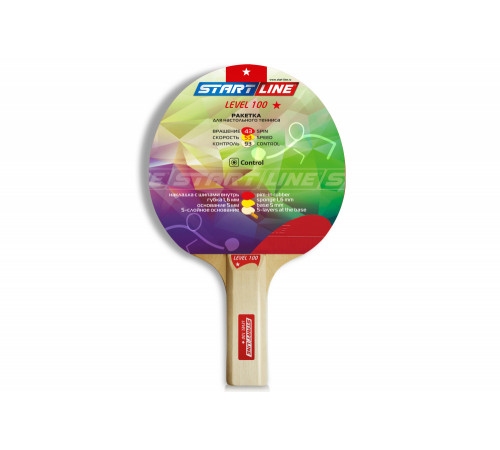 Теннисная ракетка Start line Level 100 New (прямая) 12203