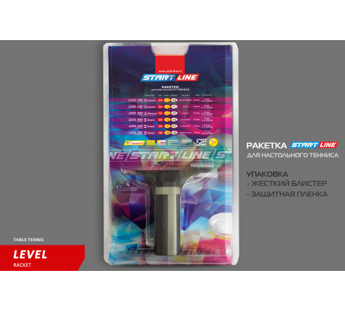 Теннисная ракетка Start line Level 600 New (прямая) 12705