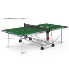 Стол теннисный Compact-2 LX Всепогодный Зелёный NEW