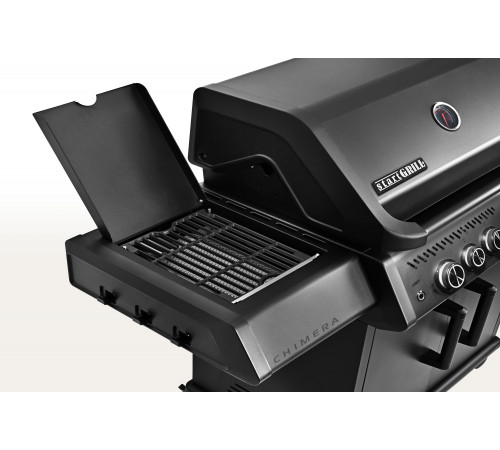 Газовый гриль 4+2 горелки