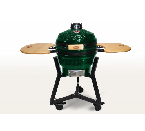Керамический гриль-барбекю 16 дюймов (зеленый) (39,8 см)